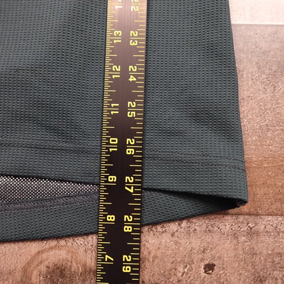 Columbia Heavyweight Baselayer Half Zip Men’s Medium Dark Green Omni-Heat - Picture 7 of 13